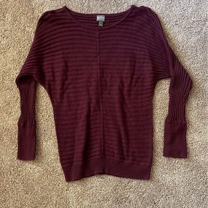 Dark purple sweater sz small